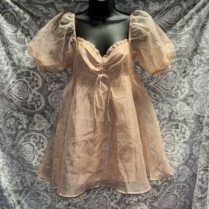 Mable Babydoll Chiffon Princess Dress